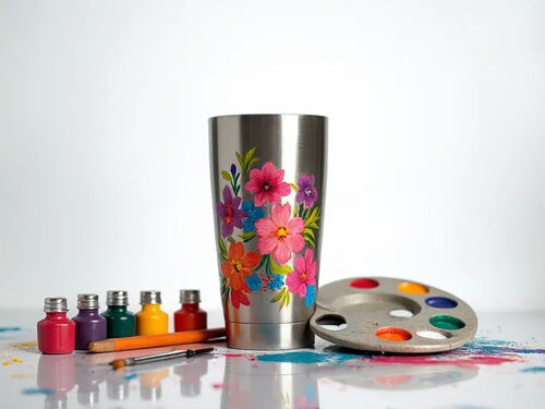 Latest company blog about DIY Handpainted Stanley Tumblers Gain Popularity