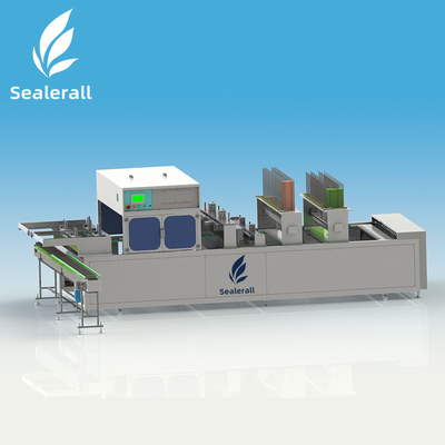 Good price 0.5Mpa-0.6Mpa Map Packaging Machine Fresh Vegetable Packaging Machine Customization online