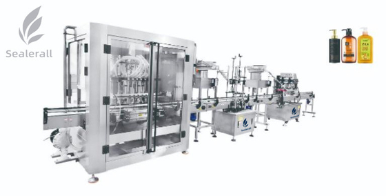 Good price GMP Automatic Liquid Filling Production Line Wear Resistant With Stainless Steel Material online