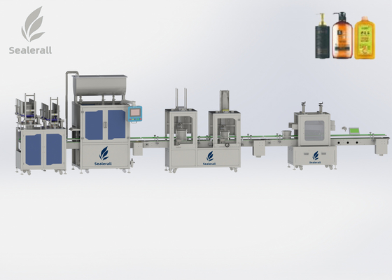 Good price Corrosion Resistant Automatic Liquid Filling Line Shampoo Bottle Filling Machine High Accuracy online