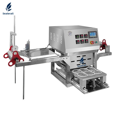 Good price 220V Stainless Steel Bowl Tray Sealer Fully Automatic Sealing Machine online
