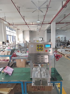 Good price Fully Automatic Cup Sealing Machine For Plastic Wine Glass Easy Operation online