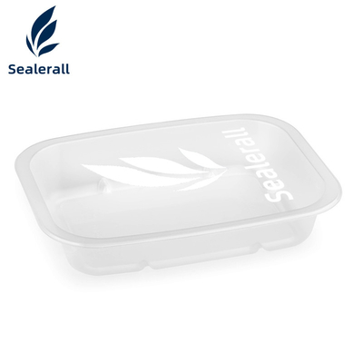 Buon prezzo 0.5Mpa~0.6Mpa Macchina di sigillamento automatico del vassoio Macchina di sigillamento del vassoio in plastica con programma di controllo in linea